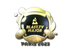 Sticker | BLAST.tv (Gold) | Paris 2023