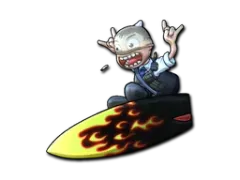 Klistermærke | Blaze Surf K (Folie)