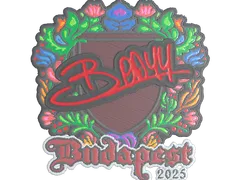 Sticker | bodyy (Embroidered) | Budapest 2025