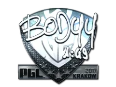 Autocolante | bodyy (Foil) | Krakow 2017