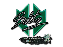 Klistermærke | boltz (Glitter) | Antwerp 2022