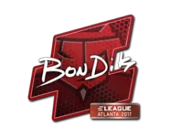 Naklejka | bondik | Atlanta 2017