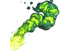 Aufkleber | Bombenspur (Glitzer)