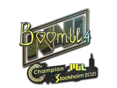 Autocolante | Boombl4 (Holo) | Estocolmo 2021