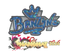 Pegatina | brnz4n (Glitter) | Shanghai 2024