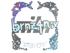 Klistermärke | brnz4n (Holo) | Austin 2025