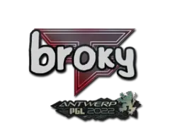 Sticker | broky | Antwerp 2022