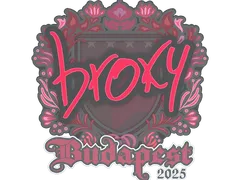 Sticker | broky | Budapest 2025