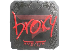 Sticker | broky (Foil) | Austin 2025