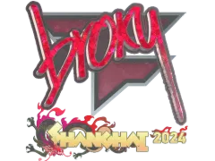 Sticker | broky (Glitter) | Shanghai 2024