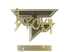 Sticker | broky (Gold) | Copenhagen 2024
