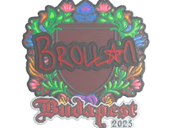 Sticker | Brollan (Embroidered) | Budapest 2025