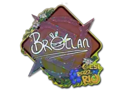 Sticker | Brollan (Glitter) | Rio 2022