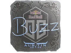 Klistermärke | Buzz (Foil) | Austin 2025