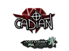 Abțibild | cadiaN (Sclipitor) | Antwerp 2022