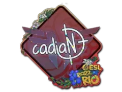 Наклейка | cadiaN (с блёстками) | Рио-2022
