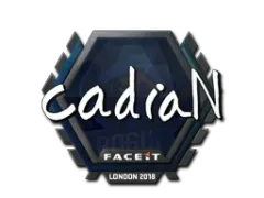 Aufkleber | cadiaN | London 2018
