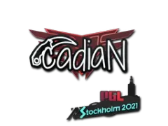 Naklejka | cadiaN | Sztokholm 2021