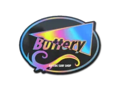 Klistermærke | Candy Buttery (Holo)