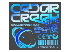 Sticker | Cedar Creek (Holo)