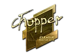 印花 | chopper（金色）| 2018年波士顿锦标赛