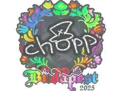 Sticker | chopper (Holo) | Budapest 2025
