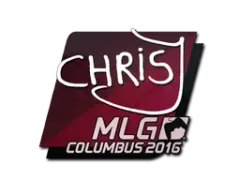 Naklejka | chrisJ | MLG Columbus 2016