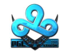 Klistermärke | Cloud9 (Foil) | Krakow 2017