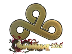 Naklejka | Cloud9 (Gold) | Shanghai 2024