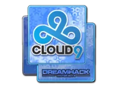 Pegatina | Cloud9 (holográfica) | DreamHack 2014