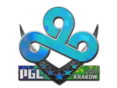 Naklejka | Cloud9 (hologramowa) | Kraków 2017