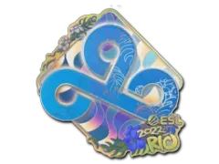 Klistermärke | Cloud9 (Holo) | Rio 2022