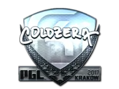 Naklejka | coldzera (foliowana) | Kraków 2017