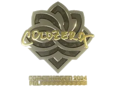 Autocolante | coldzera (Gold) | Copenhaga 2024