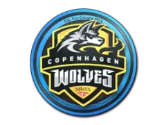 Klistermærke | Copenhagen Wolves | Cologne 2014