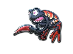 Klistermærke | Crimson Web Poison Frog (Folie)