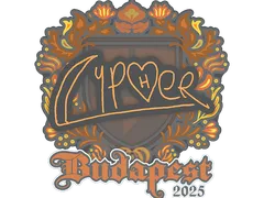 Sticker | Cypher | Budapest 2025