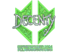 Sticker | decenty (scintillant) | Copenhague 2024