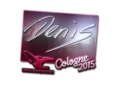 Klistermærke | denis (Folie) | Cologne 2015