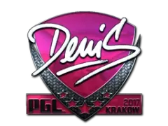 Sticker | denis (Foil) | Krakow 2017