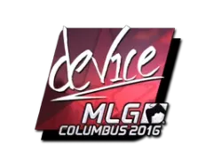 Sticker | device (Foil) | MLG Columbus 2016