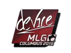 Klistermärke | device | MLG Columbus 2016