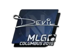 印花 | DEVIL | 2016年 MLG 哥伦布锦标赛