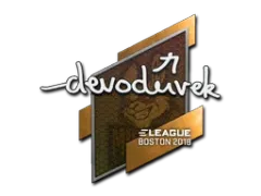 Наліпка | devoduvek | Бостон 2018