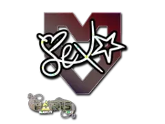 Sticker | dexter (scintillant) | Paris 2023