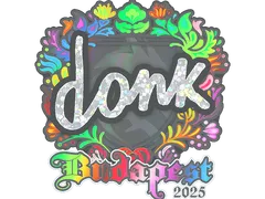 Sticker | donk (Holo) | Budapest 2025