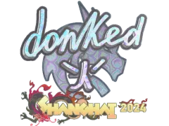 Naklejka | donk (Holo) | Shanghai 2024