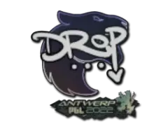 Naklejka | drop | Antwerpia 2022