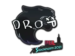 Наклейка | drop | Стокгольм-2021