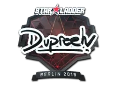 Sticker | dupreeh (Foil) | Berlin 2019